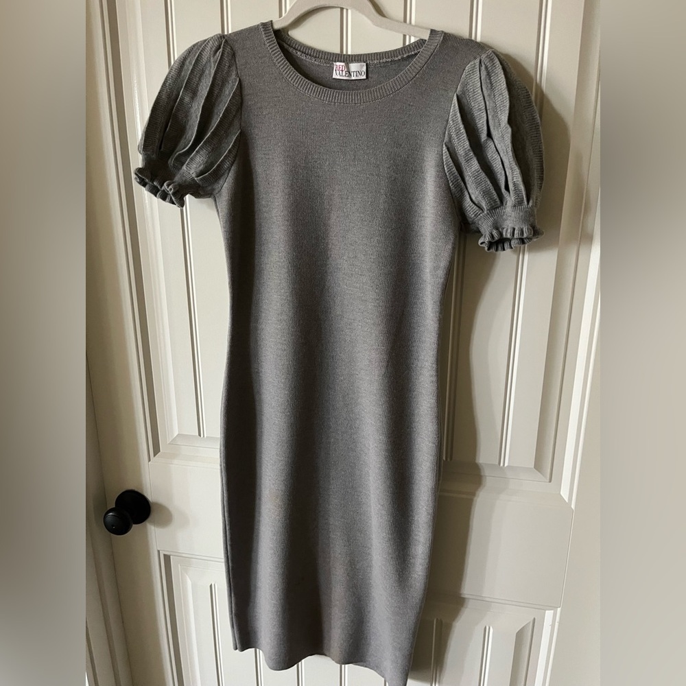 Red Valentino Sweater Dress